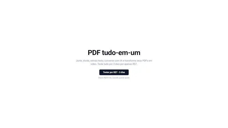 PDFMagic - Edit Pdfs like editing video screenshot 1