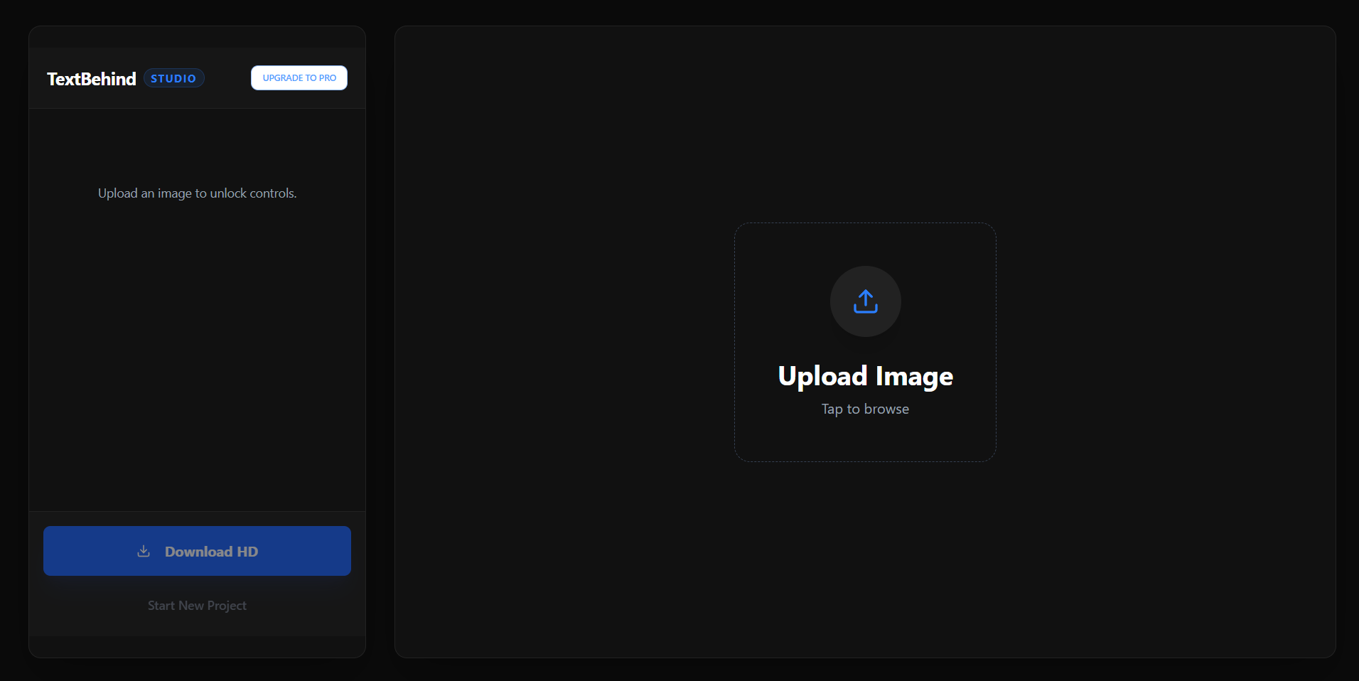 TextBehind gallery image