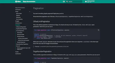 Djapy: Zero Boilerplate Django REST APIs gallery image