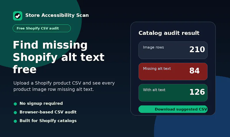 Store Accessibility Scan screenshot 2