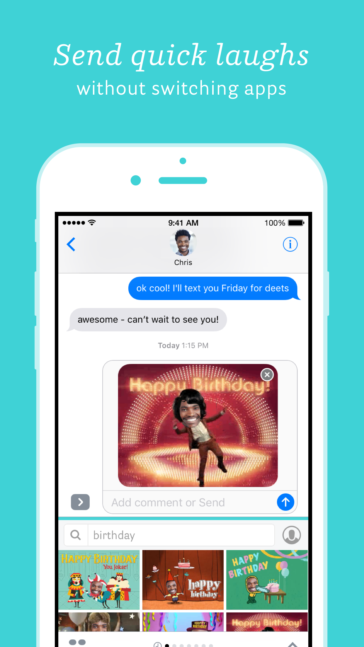 JibJab for iMessage gallery image
