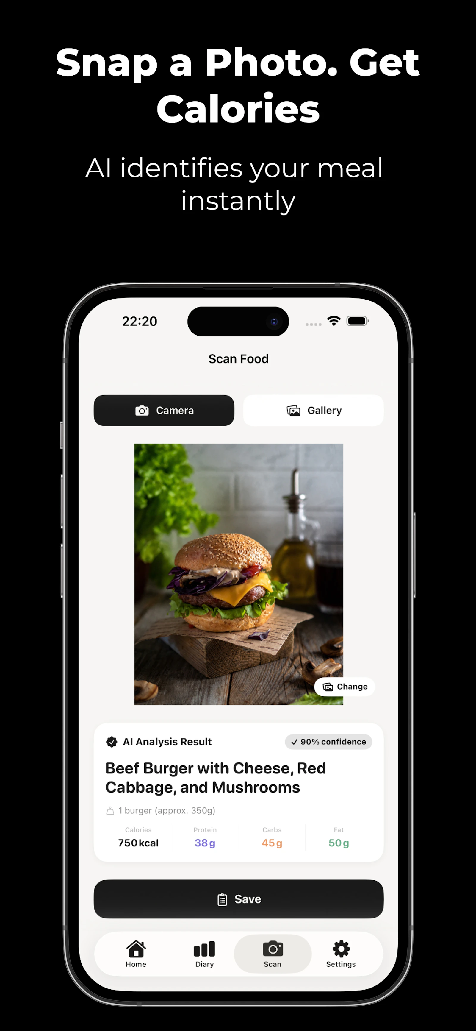 CalorieLab: AI Calorie Tracker screenshot 2