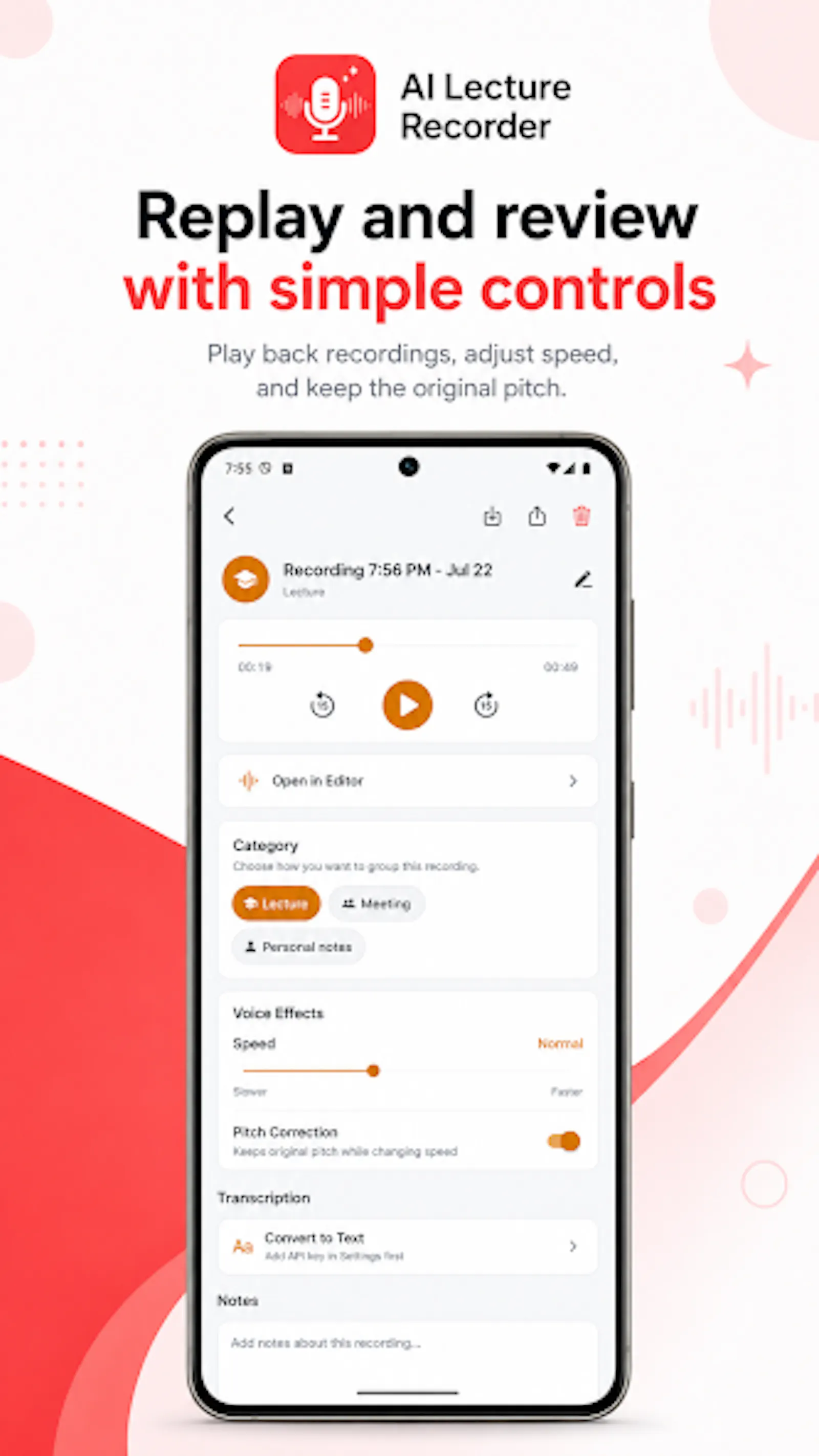 AI Lecture Recorder screenshot 3