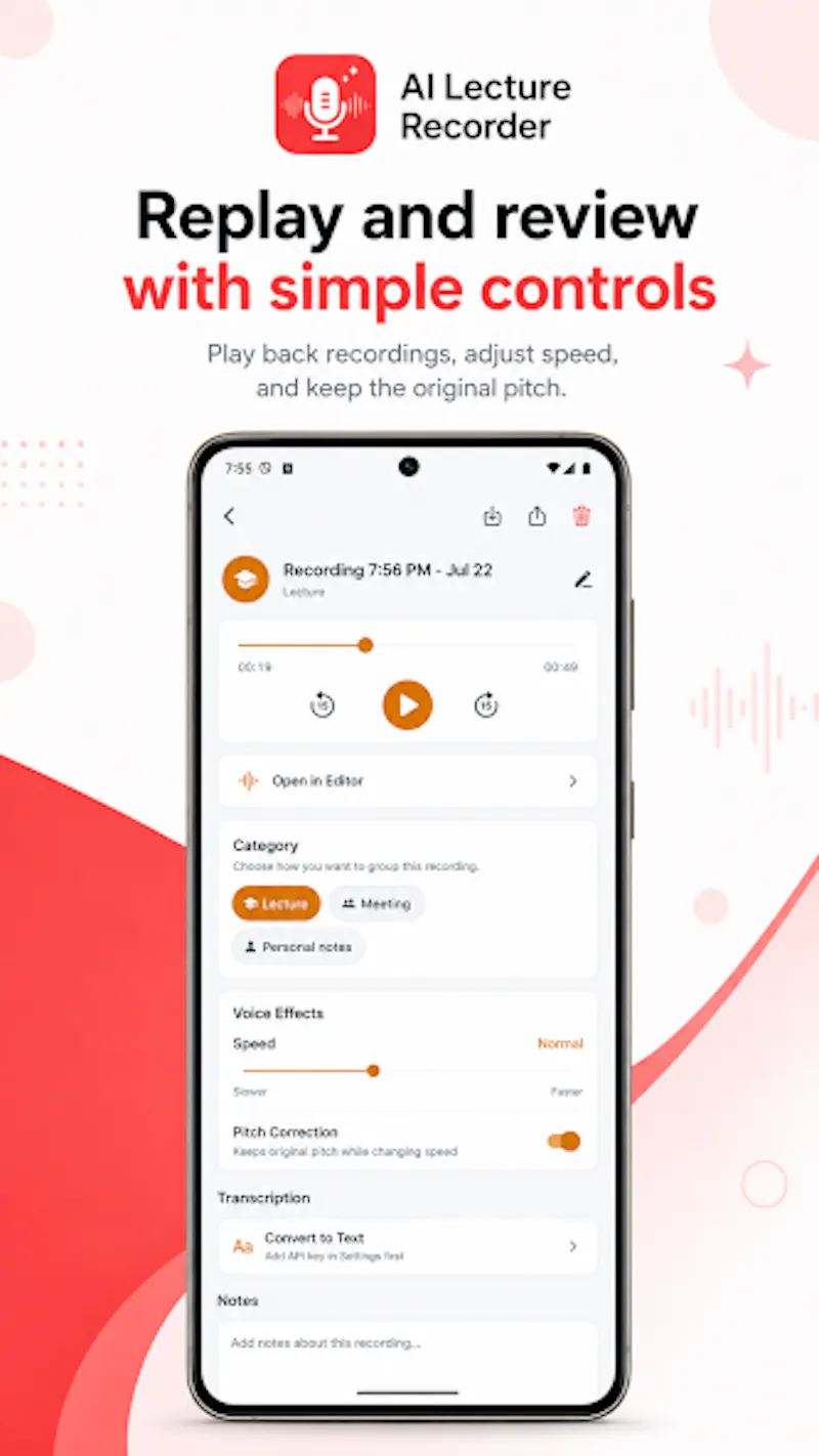 AI Lecture Recorder screenshot 3