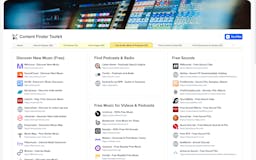 Content Finder Toolkit  media 2