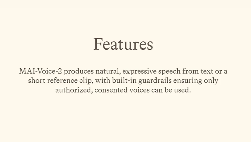 Microsoft MAI-Voice-2 screenshot 2
