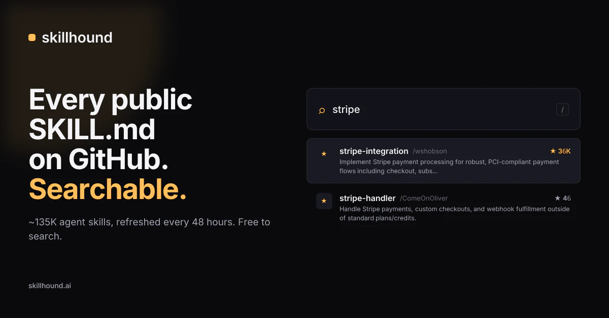 Skillhound screenshot 1