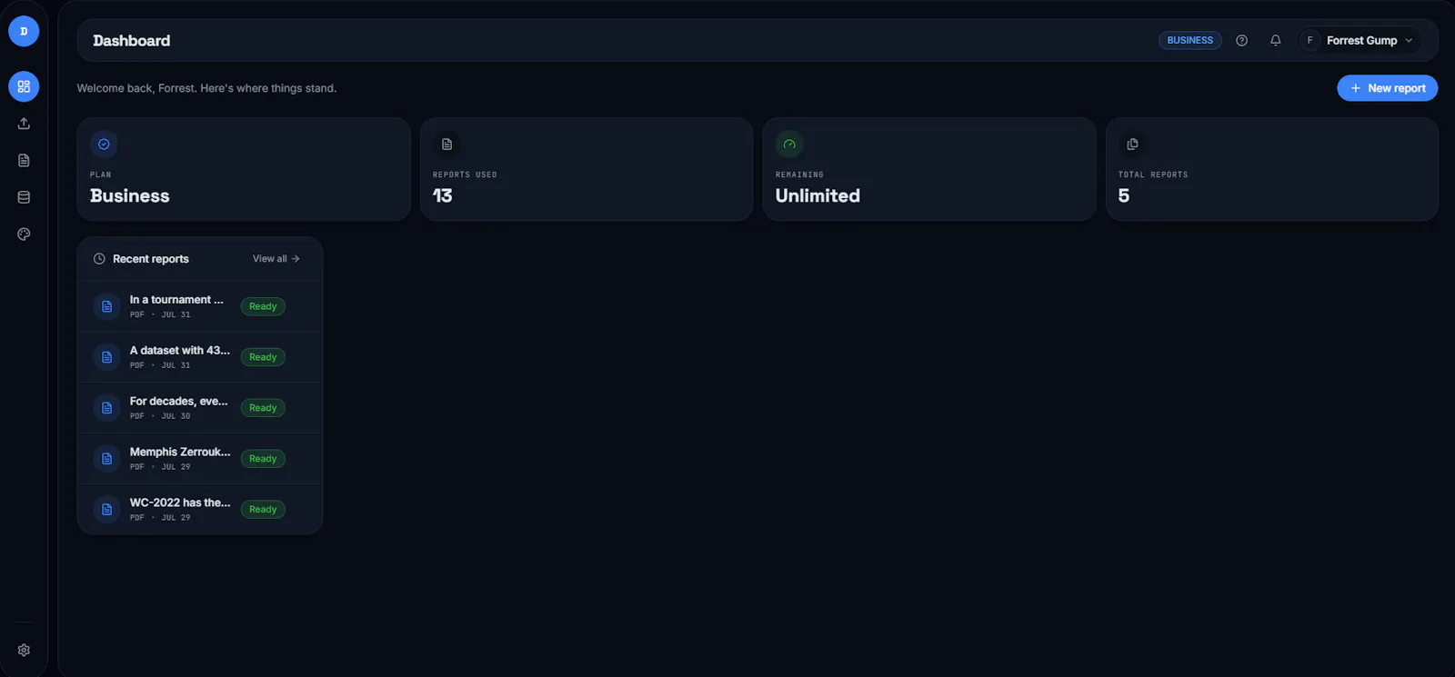 DataBrief screenshot 3