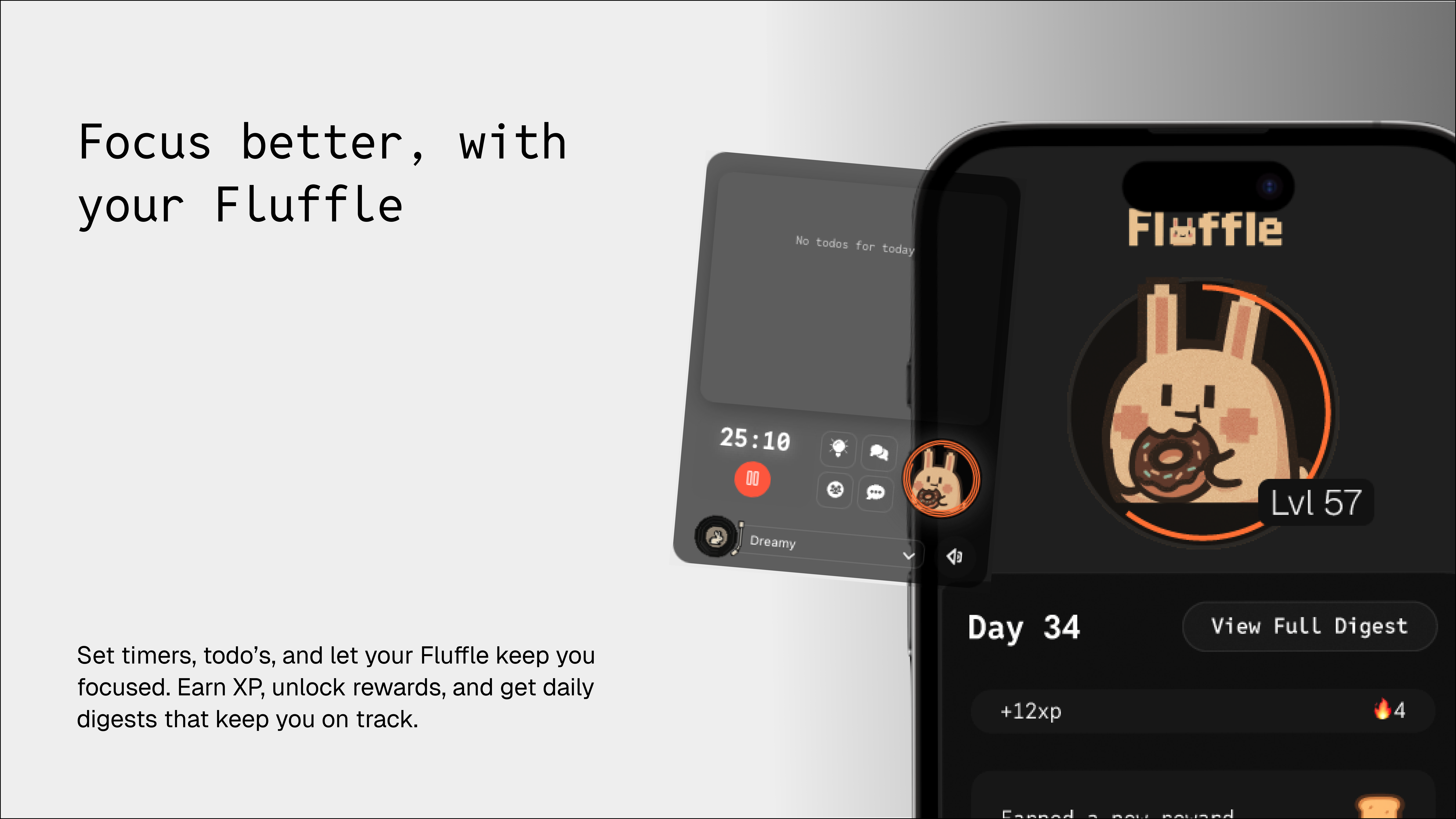 Média Fluffle - I see ya, Focus — the AI social workspace. 3