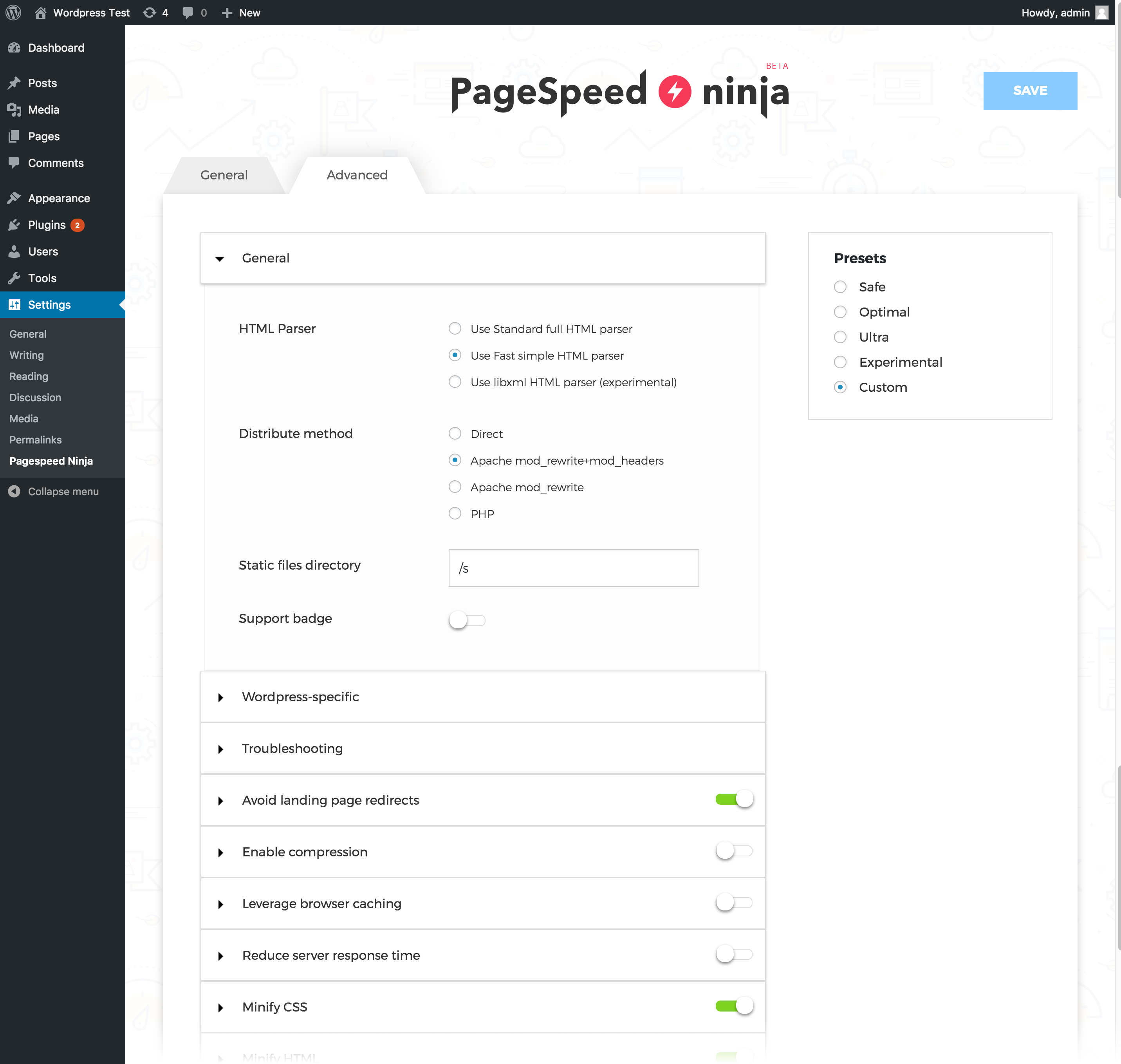 PageSpeed Ninja gallery image