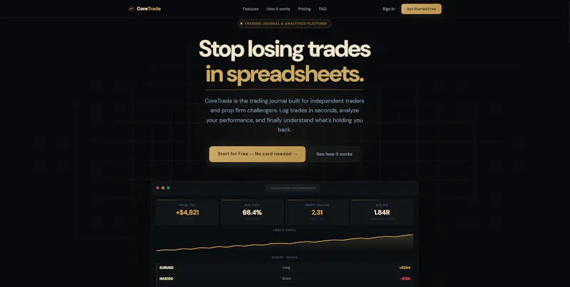 CoreTrade screenshot 2