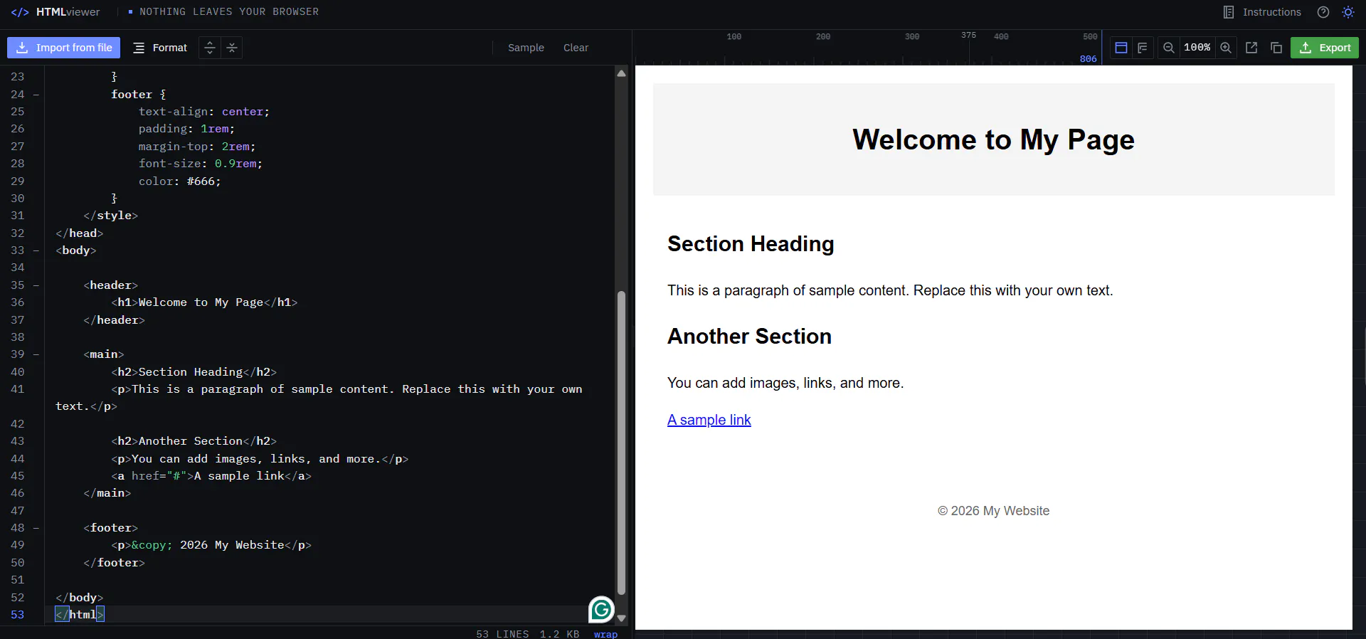 HTMLViewer gallery image