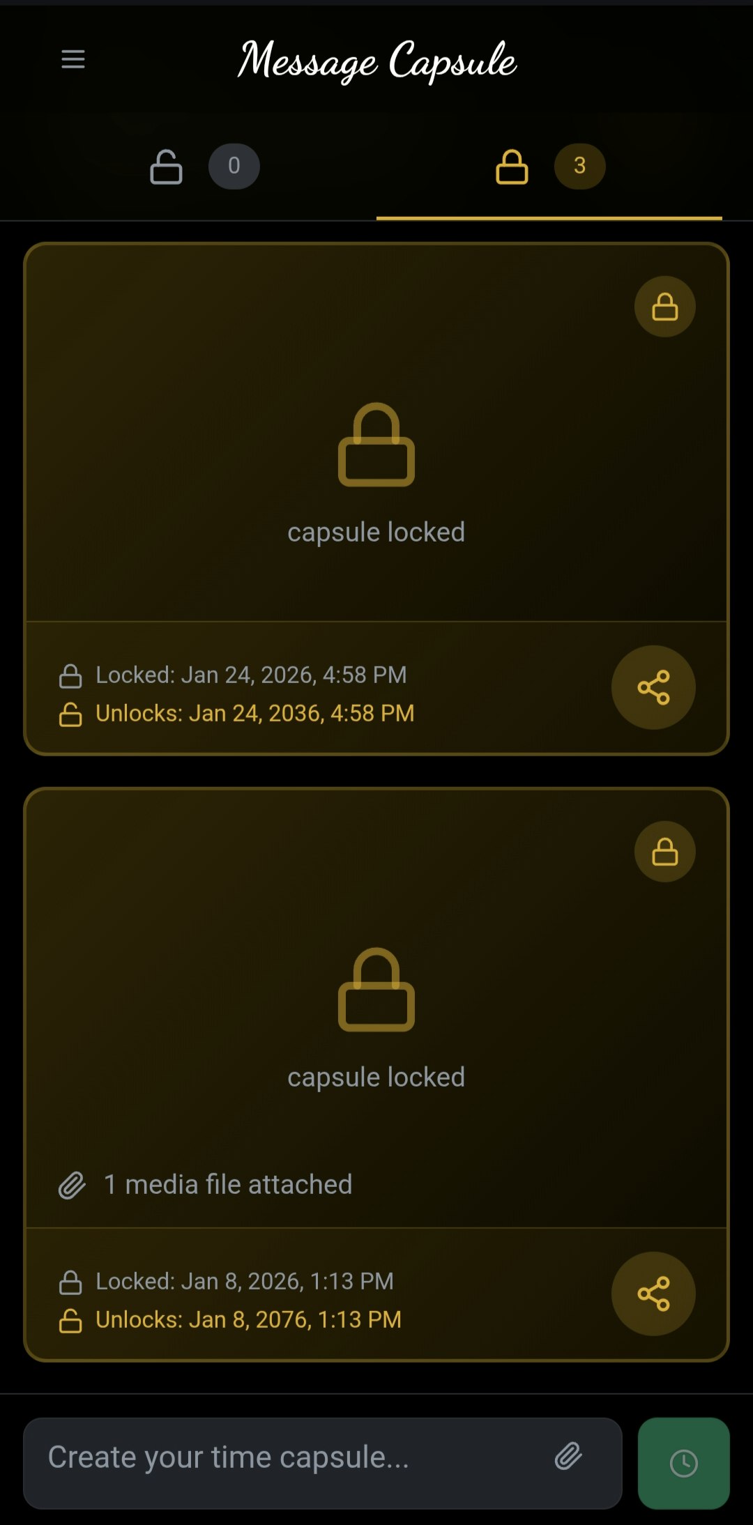 Message Capsule gallery image