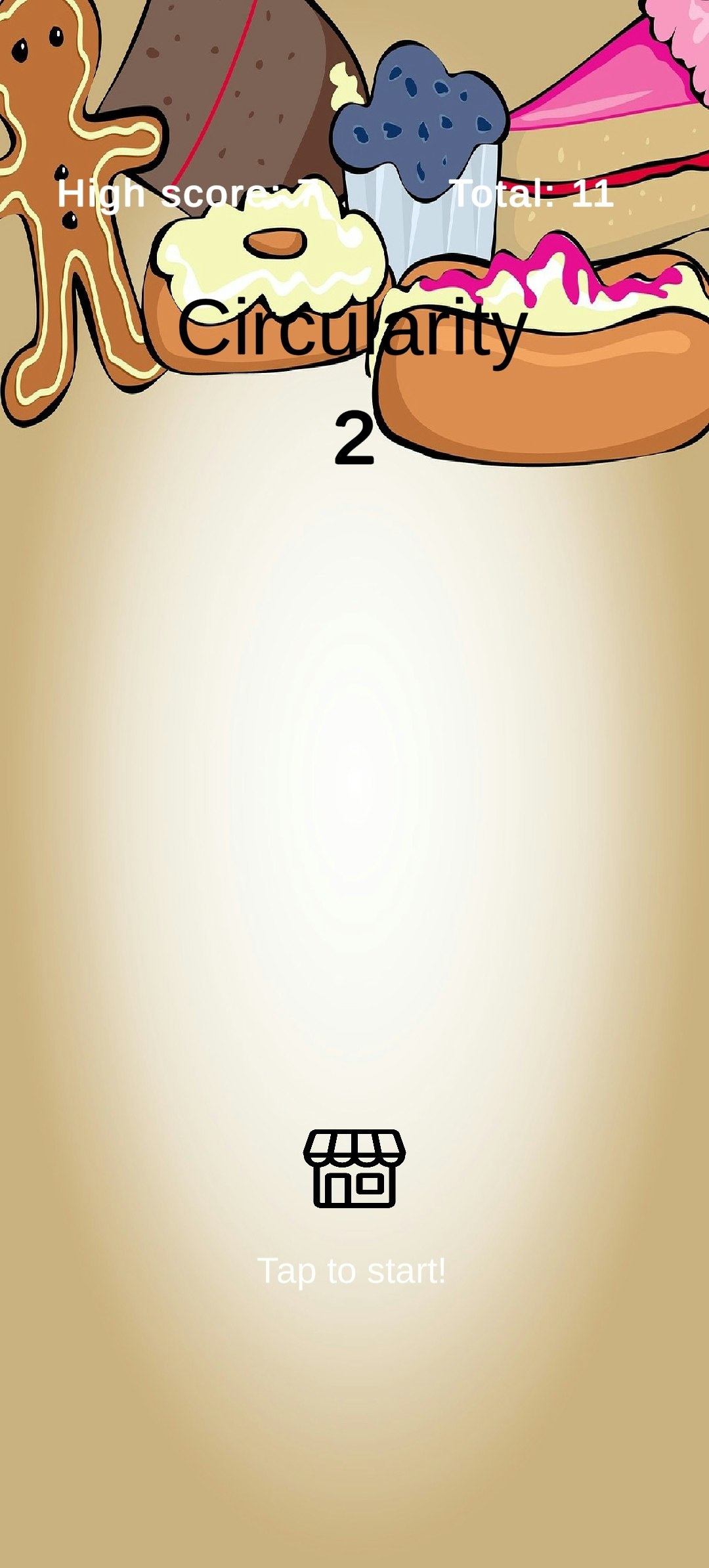 Game di ciambella di circolarità media 3