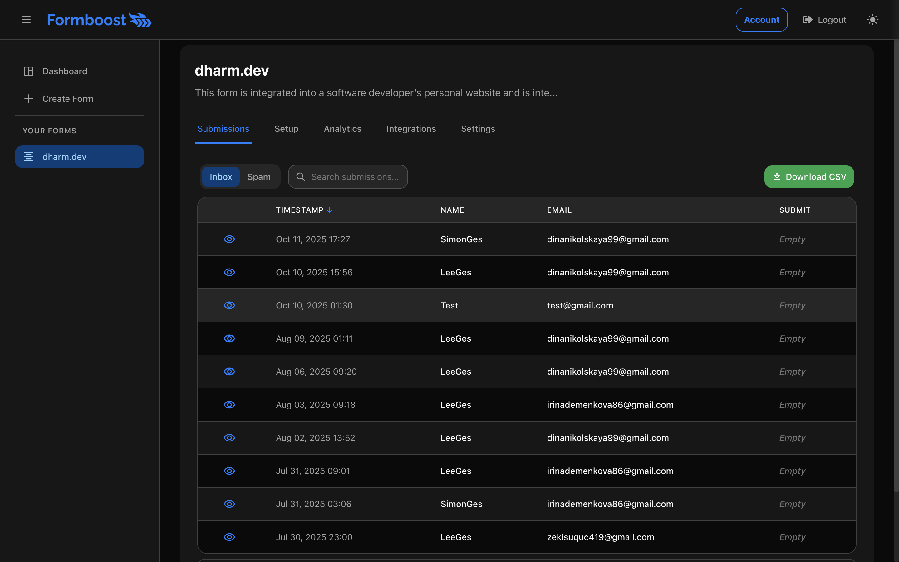 Formboost - Screenshot 3 showing product features and functionality