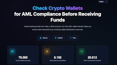 Free AML Crypto Wallet Checker gallery image