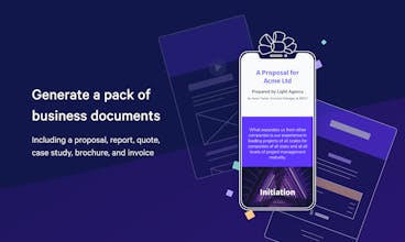 Document Generator by Qwilr gallery image