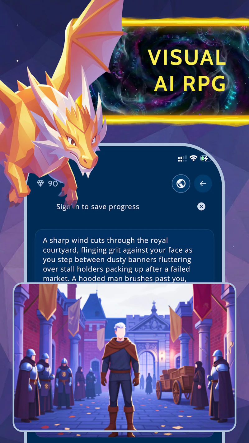 Mythx AI – Visual AI RPG adventure screenshot 3