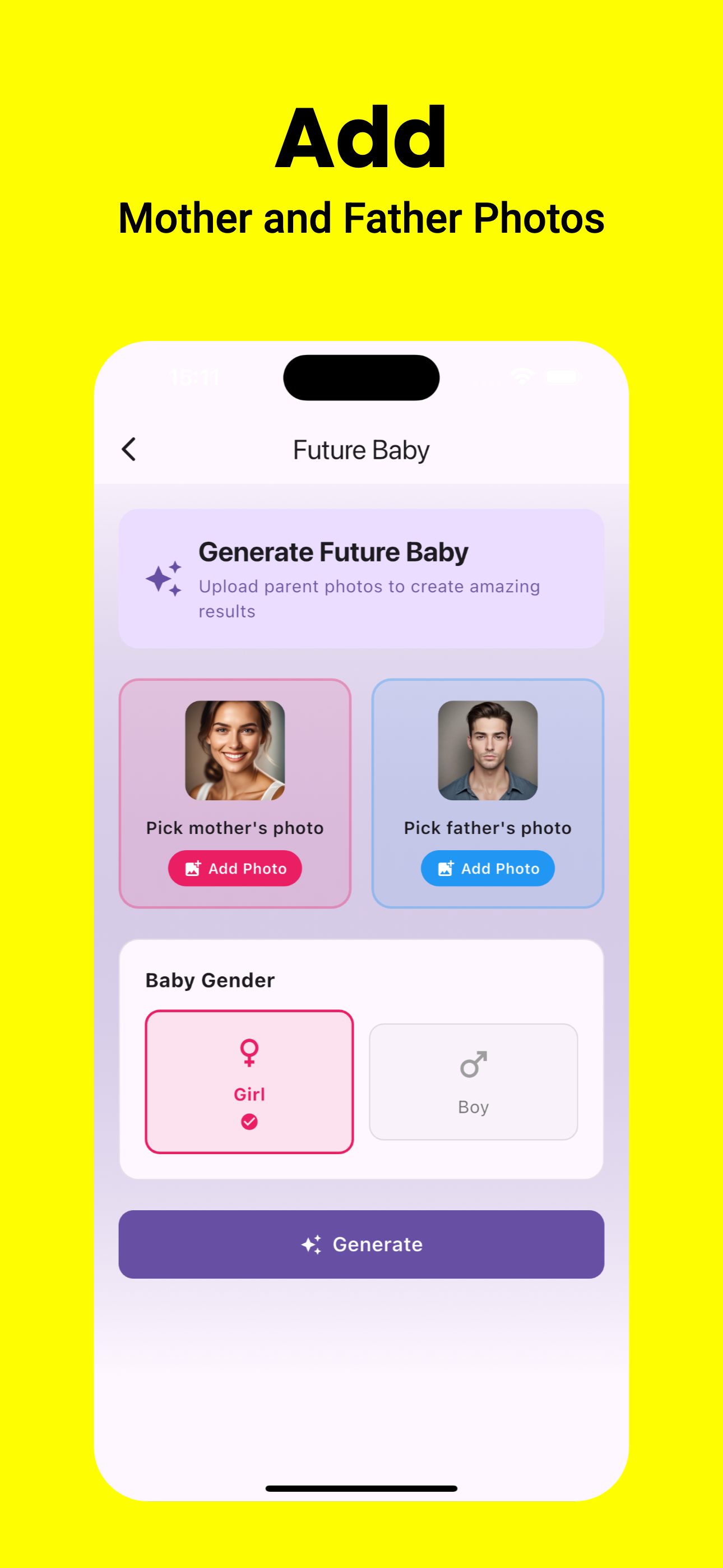 Future Baby Image Generator gallery image