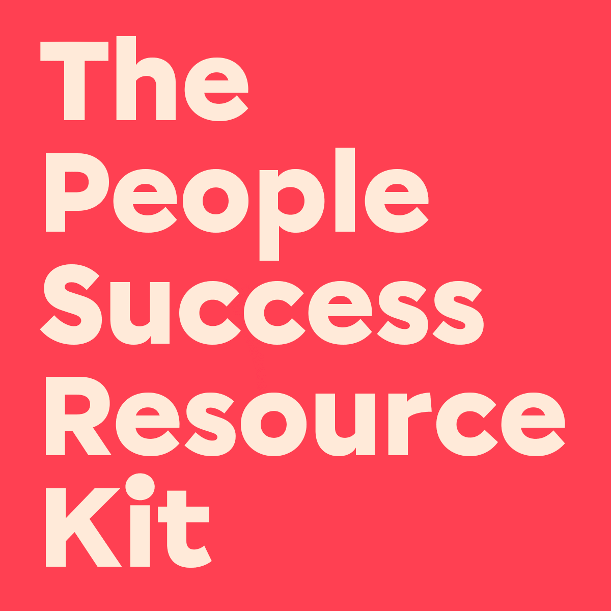 The People Success Resource Kit