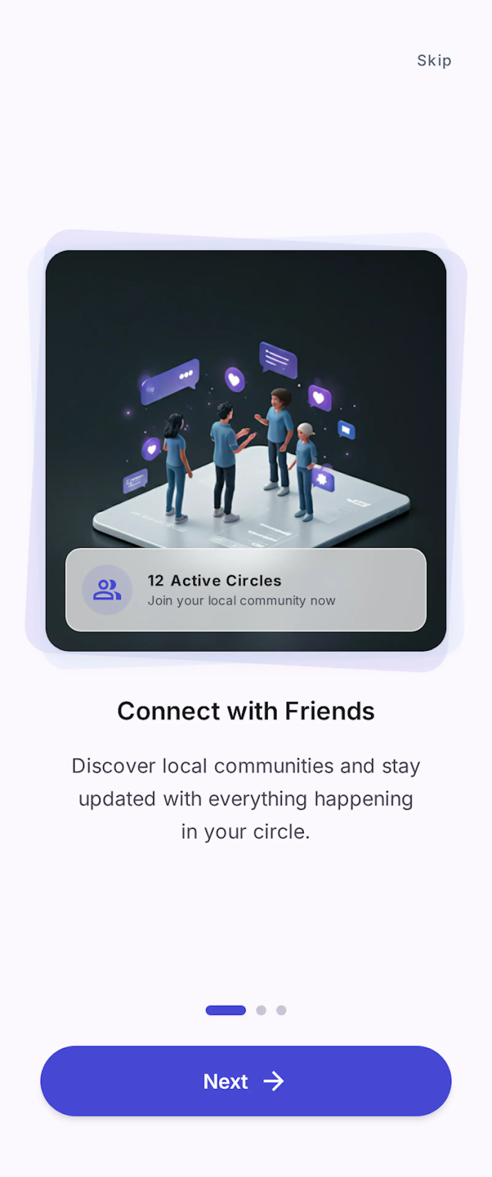 Lumina Social — Social Networking UI Kit screenshot 2