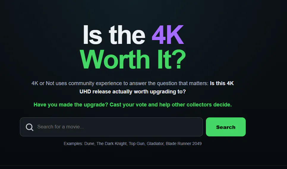 4K or Not gallery image