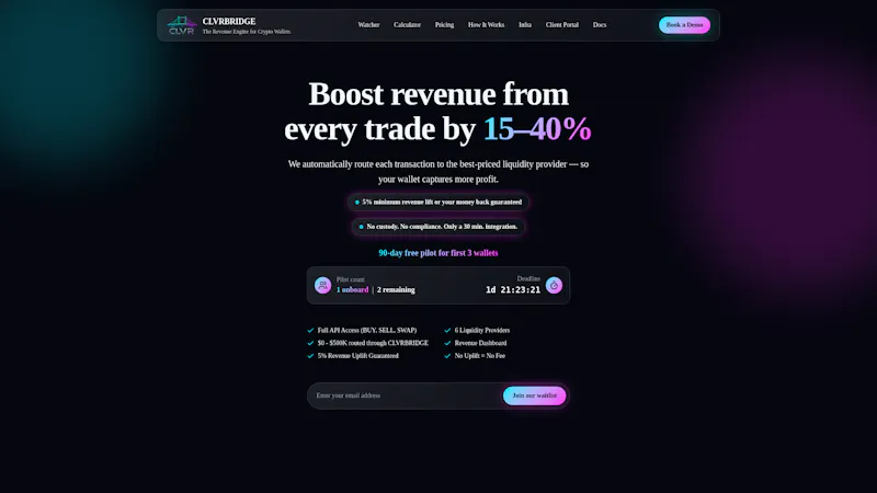 CLVRBRIDGE | The Wallet Engine of Web3 screenshot 1
