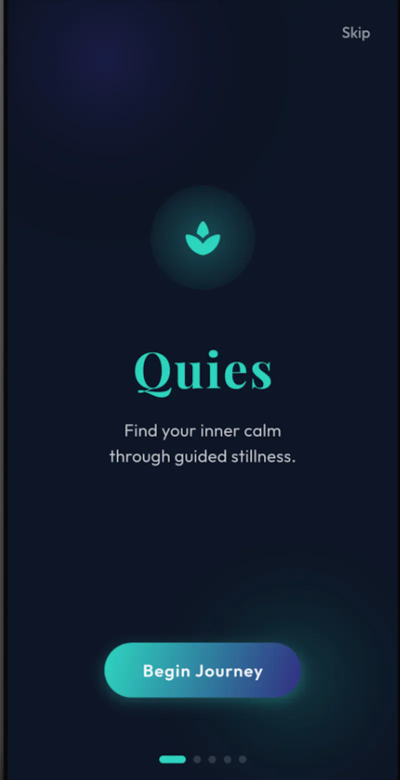 Quies — Mood Quotes & Music screenshot 1