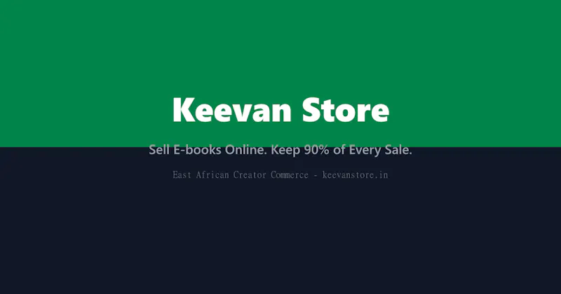 Keevan Store Open To East Africa screenshot 2
