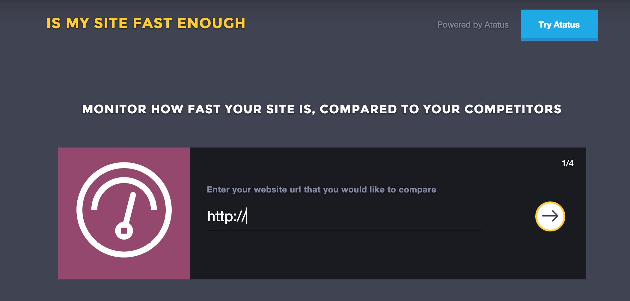 Is my site fast enough Image