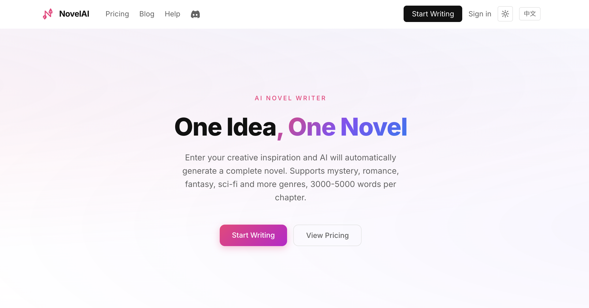 Novel AI gallery image