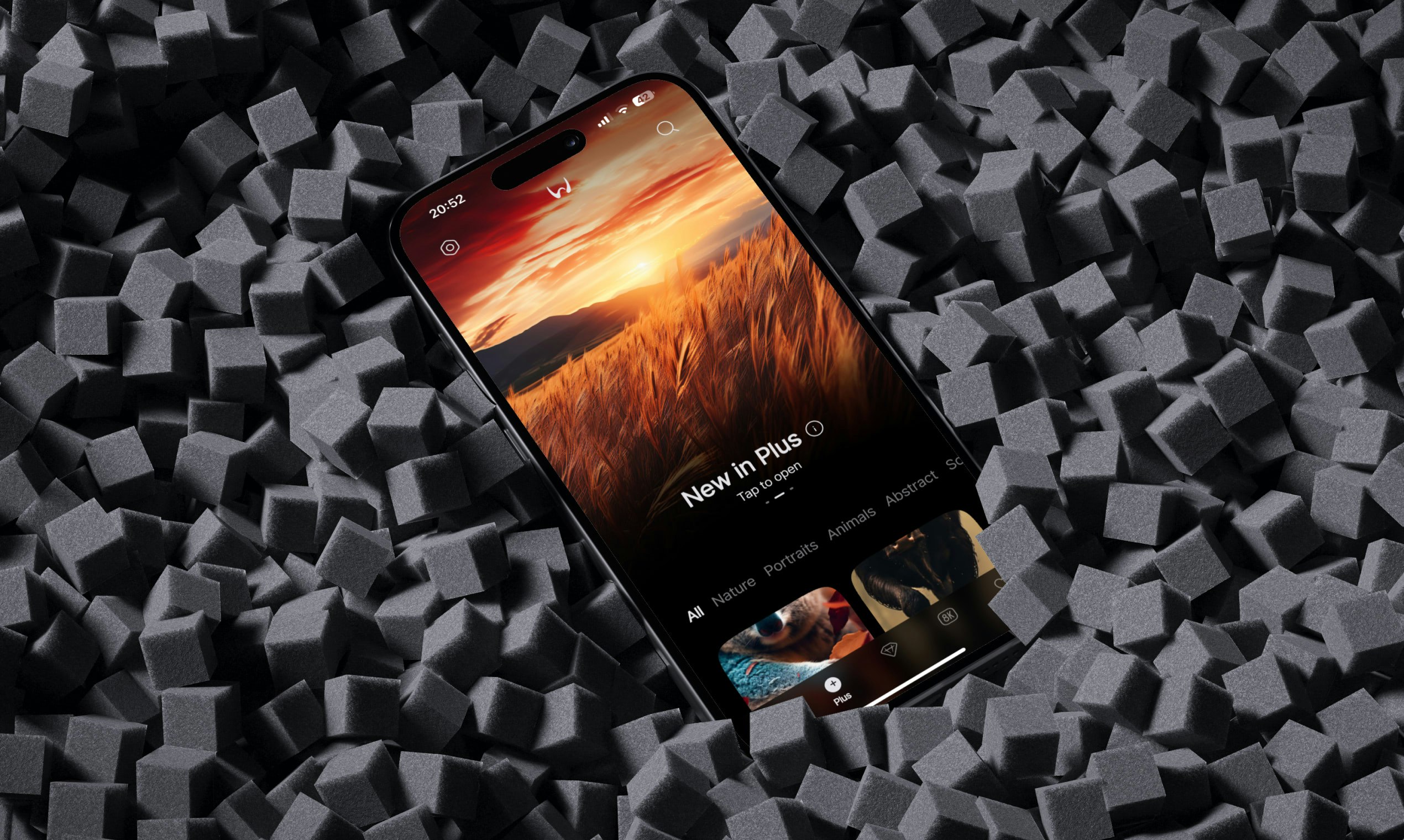 وسائط One4wall - تطبيق خلفية لنظام التشغيل iOS و Android 4