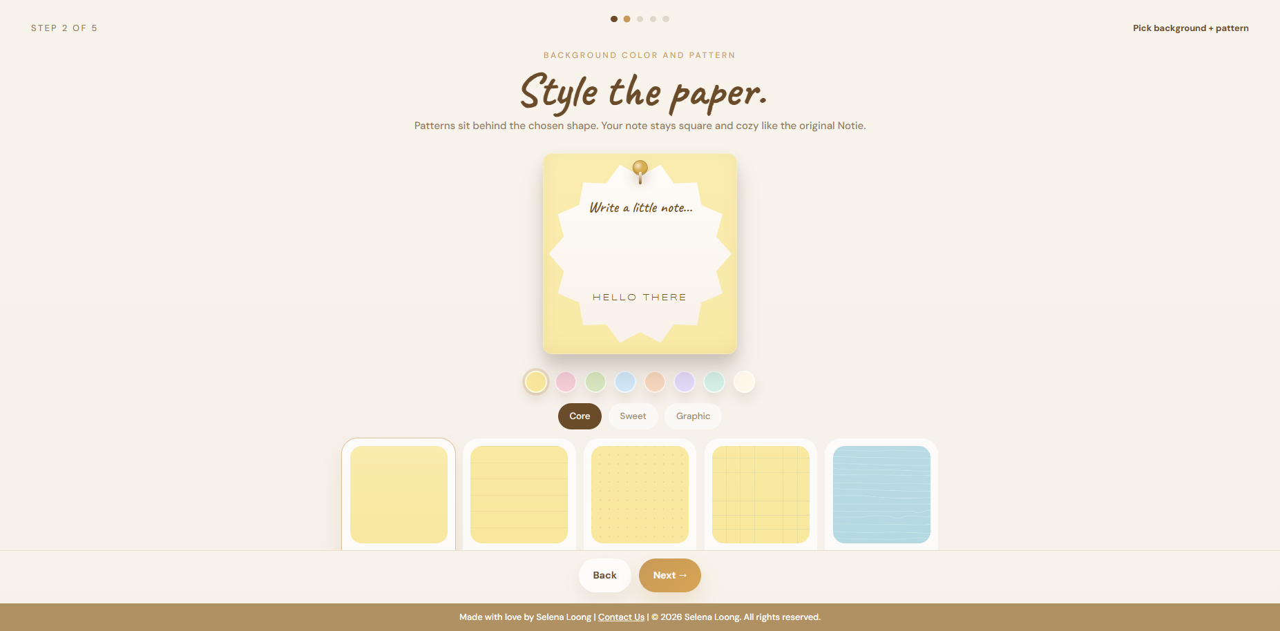 Make a sticky Notes gallery image