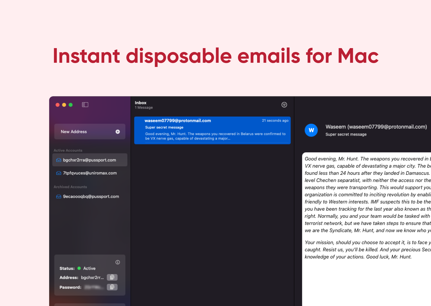 make a mac email account free
