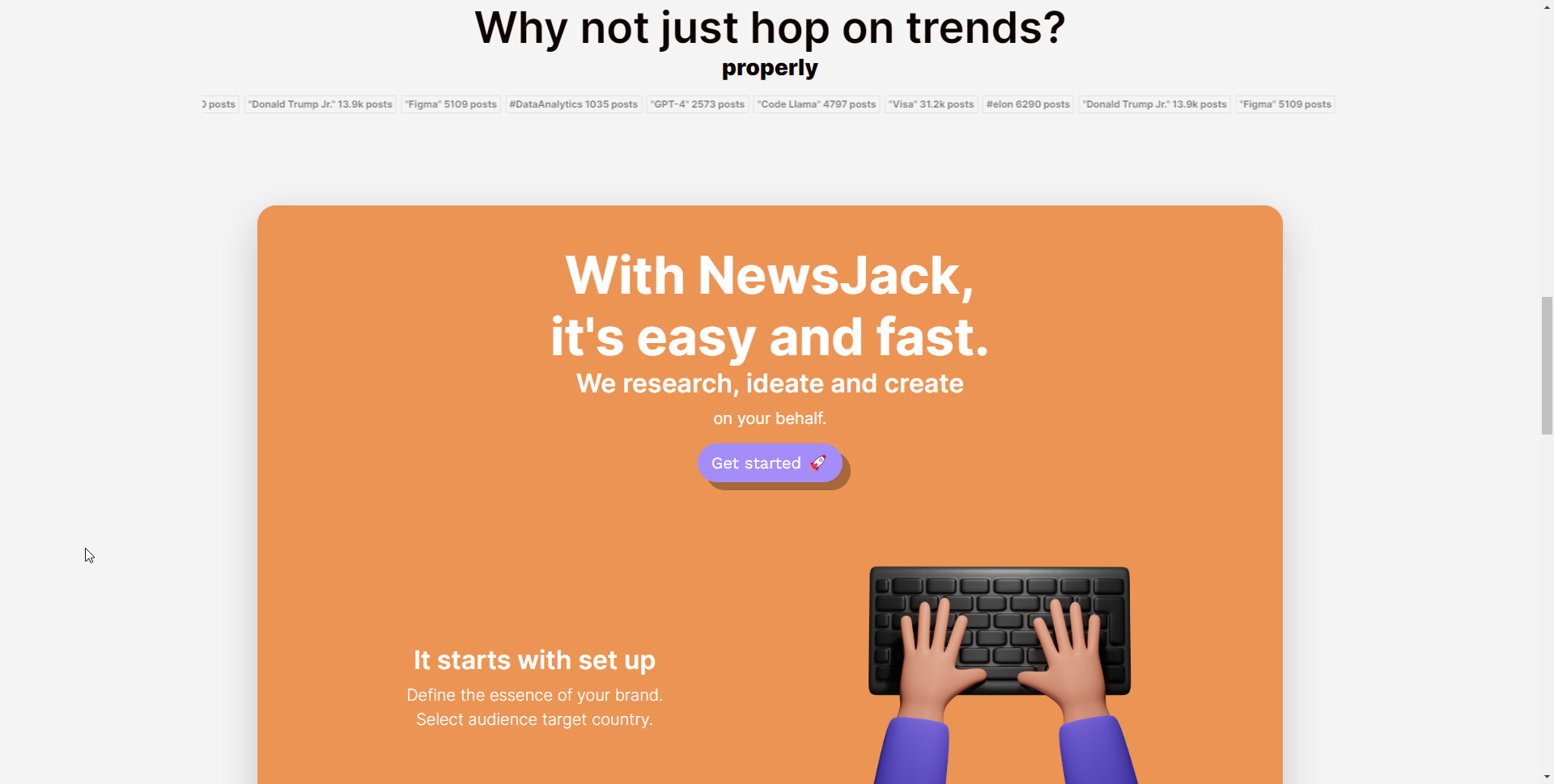 NewsJack - 魅力的なコンテンツを生成して、ニュースジャックをシームレスに統合しますメディア3