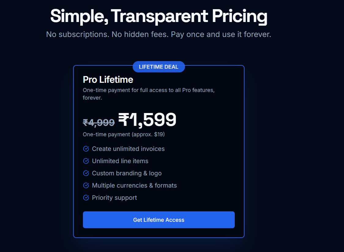 InvoiceFlow gallery image