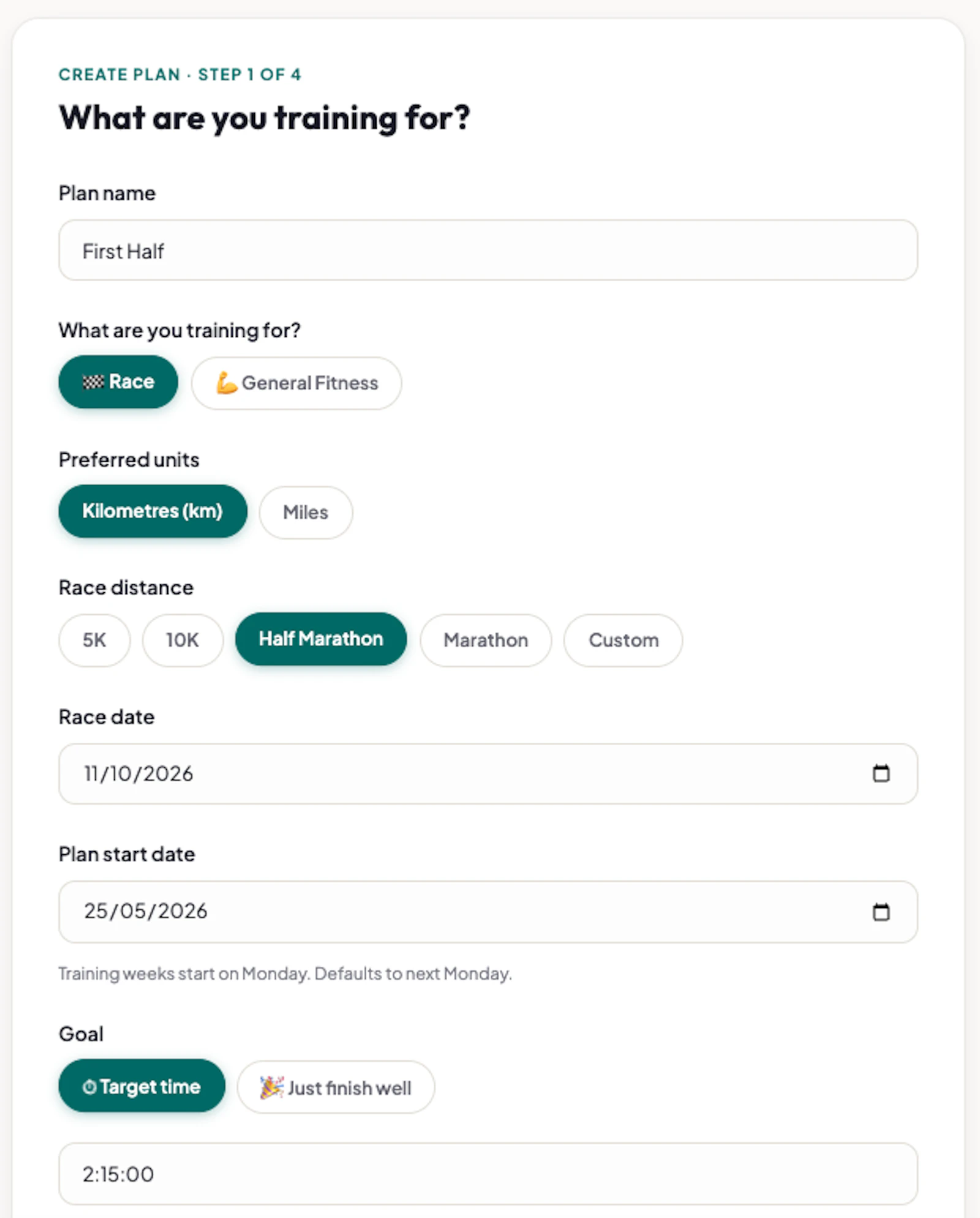 YourRunGuide screenshot 3