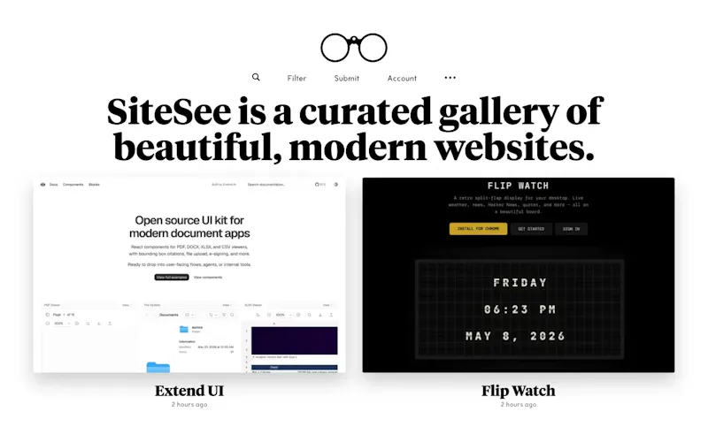 SiteSee screenshot 1