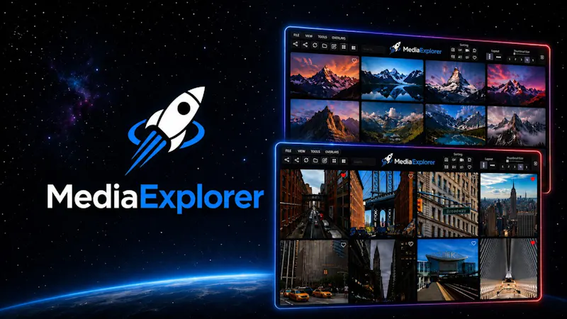 MediaExplorer screenshot 1 (video preview)