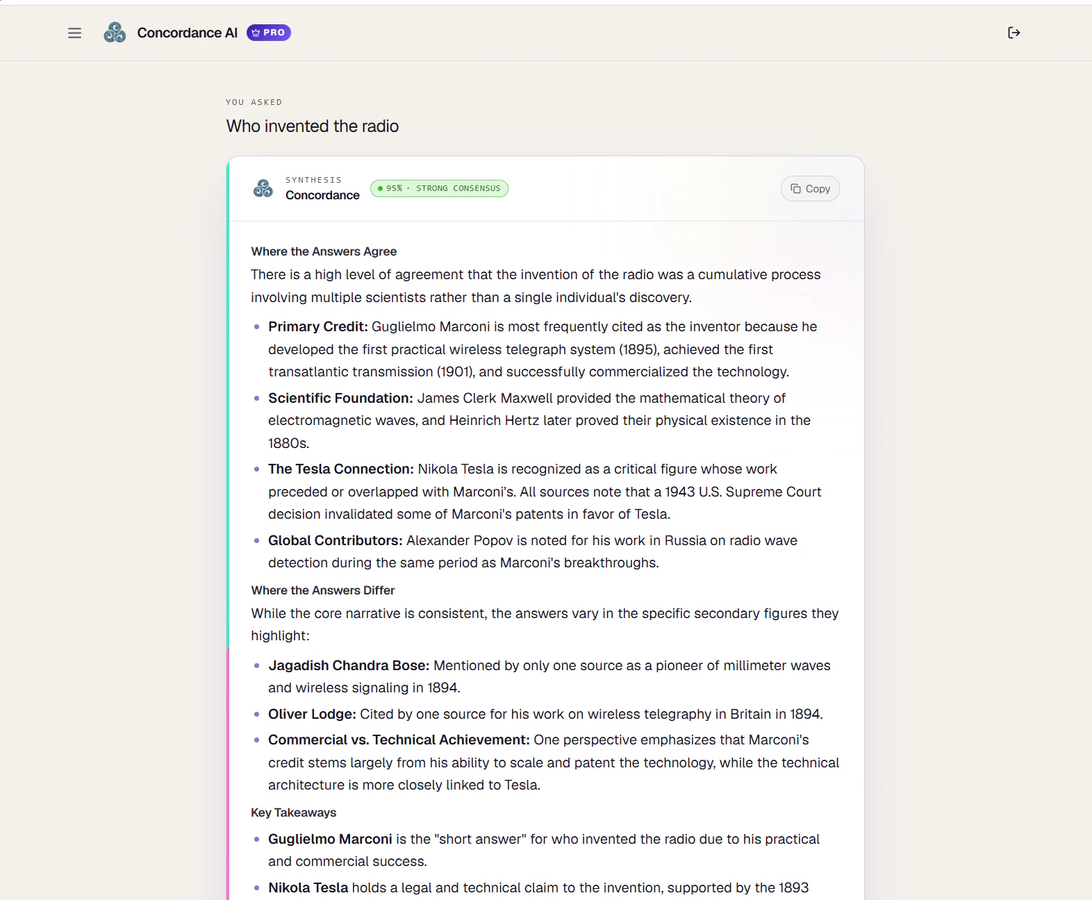 Concordance screenshot 1