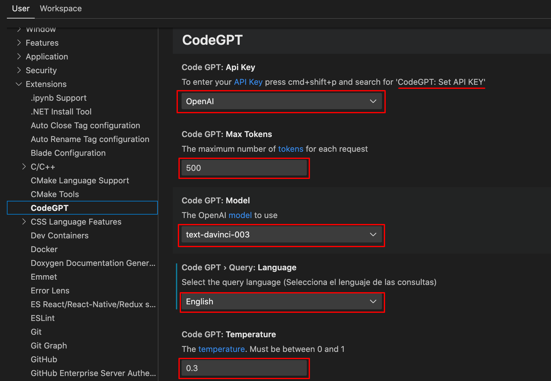 Código GPT - Inteligencia artificial dentro del código Visual Studio media 1