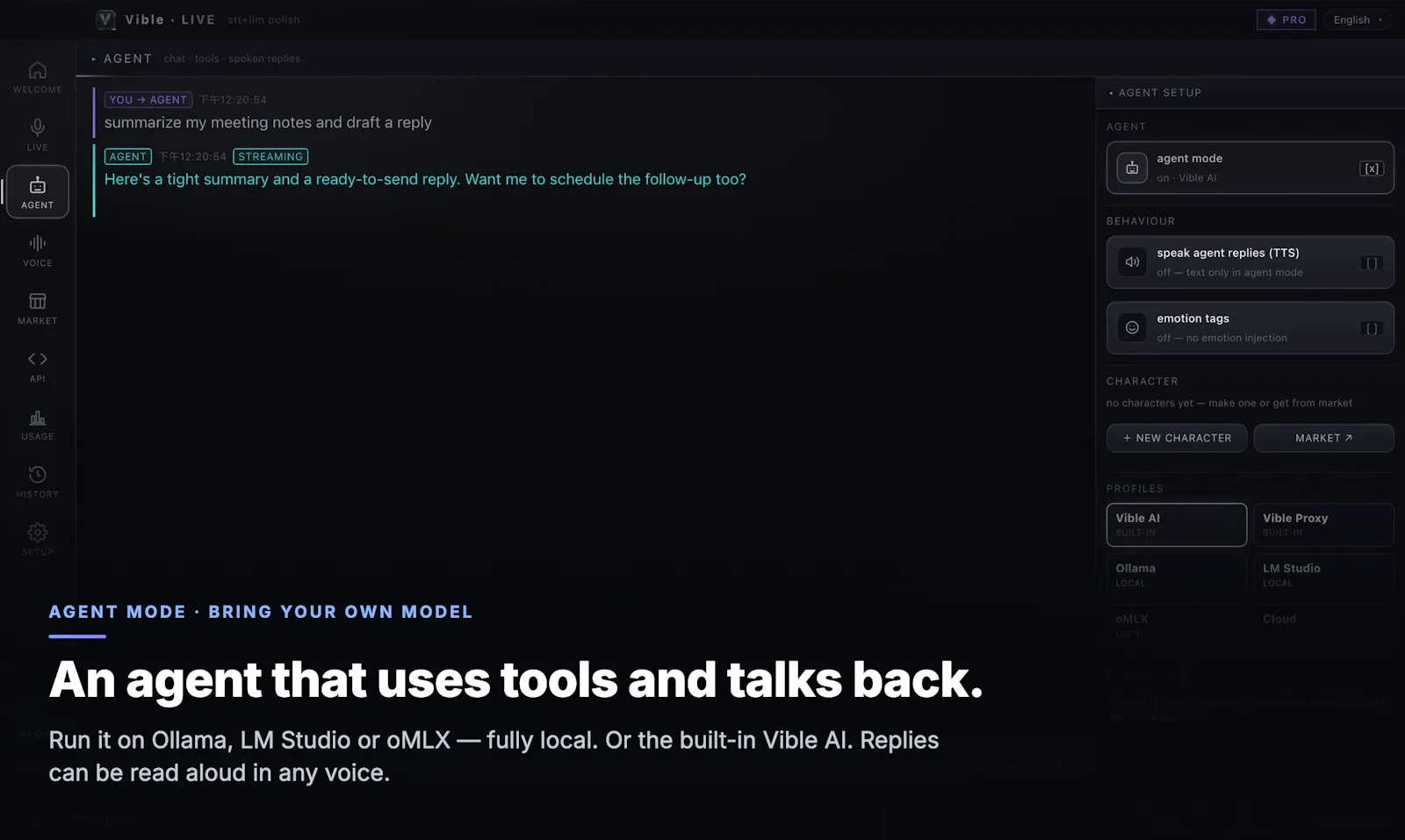 Vible screenshot 2