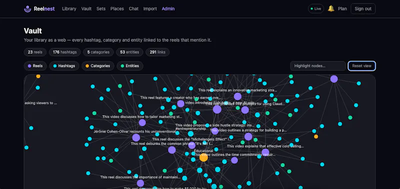 Reelnest screenshot 3