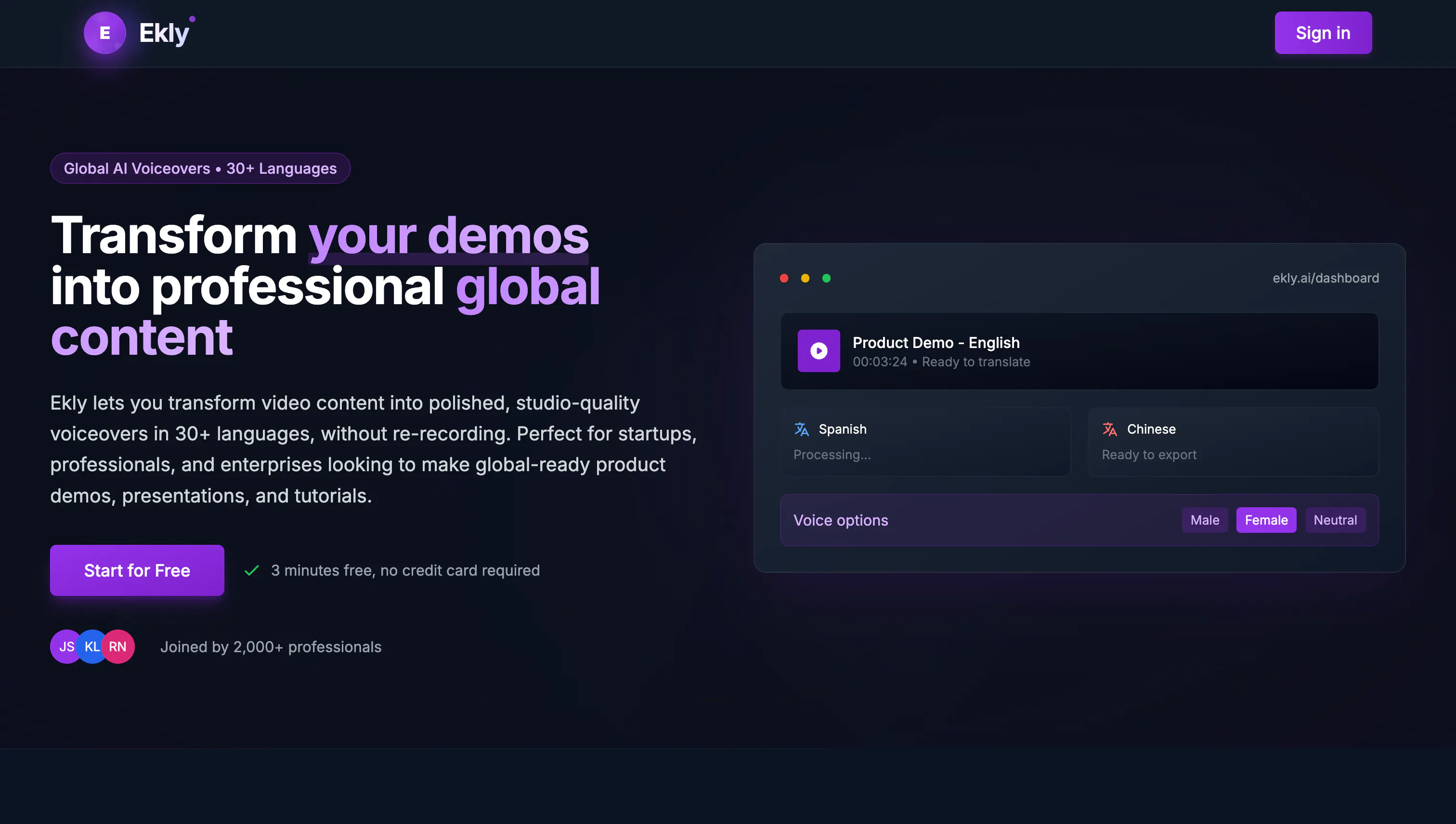 Ekly.ai gallery image