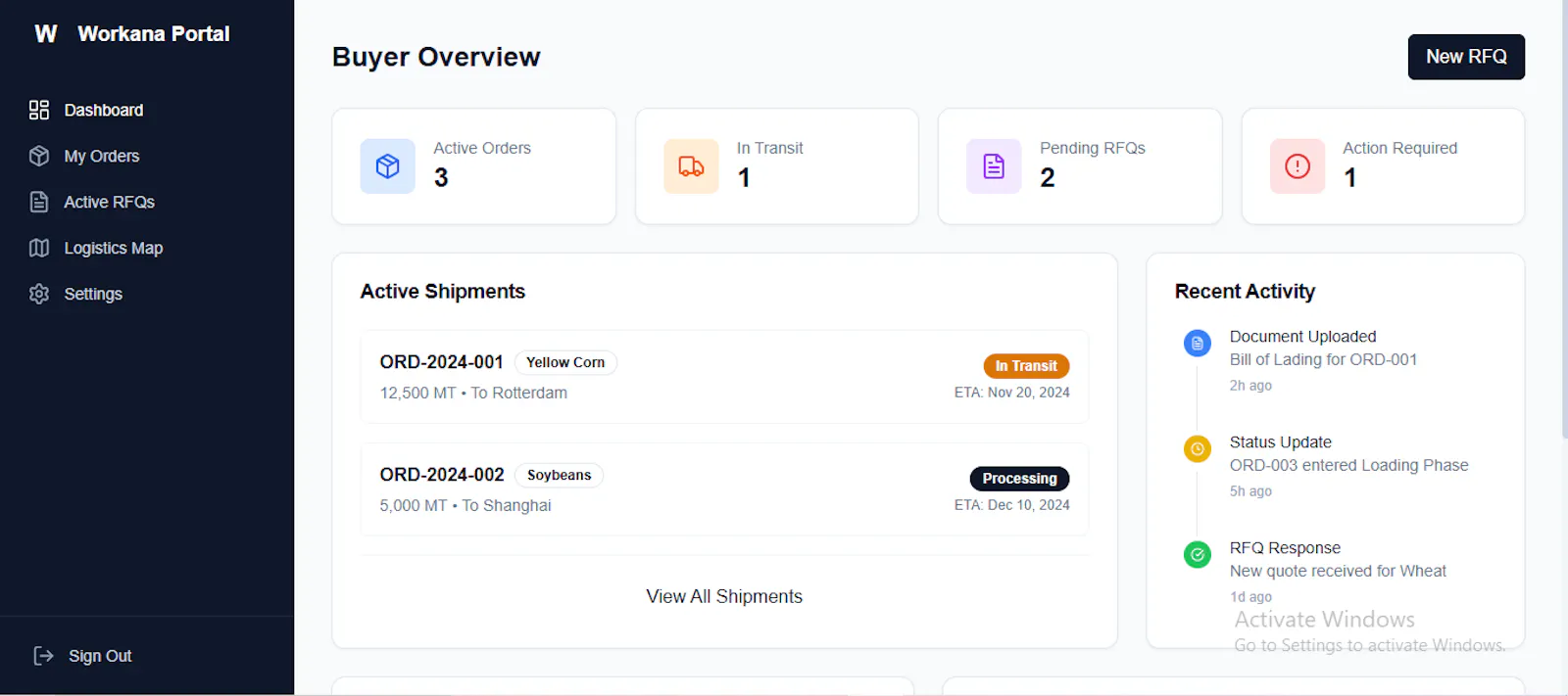 Workana Software screenshot 3