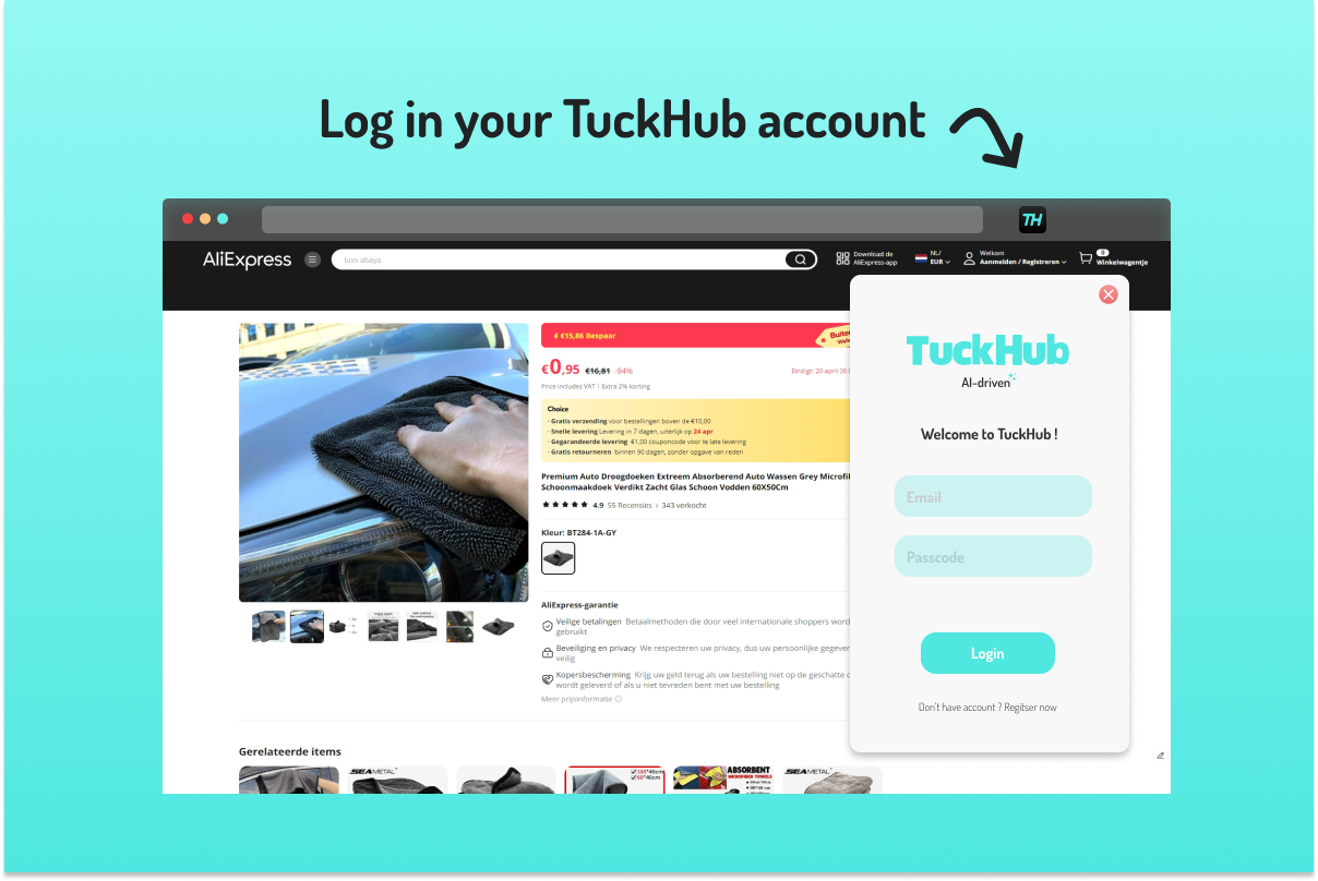 TuckHub - AliExpress Ürün İthalatçısı media 1