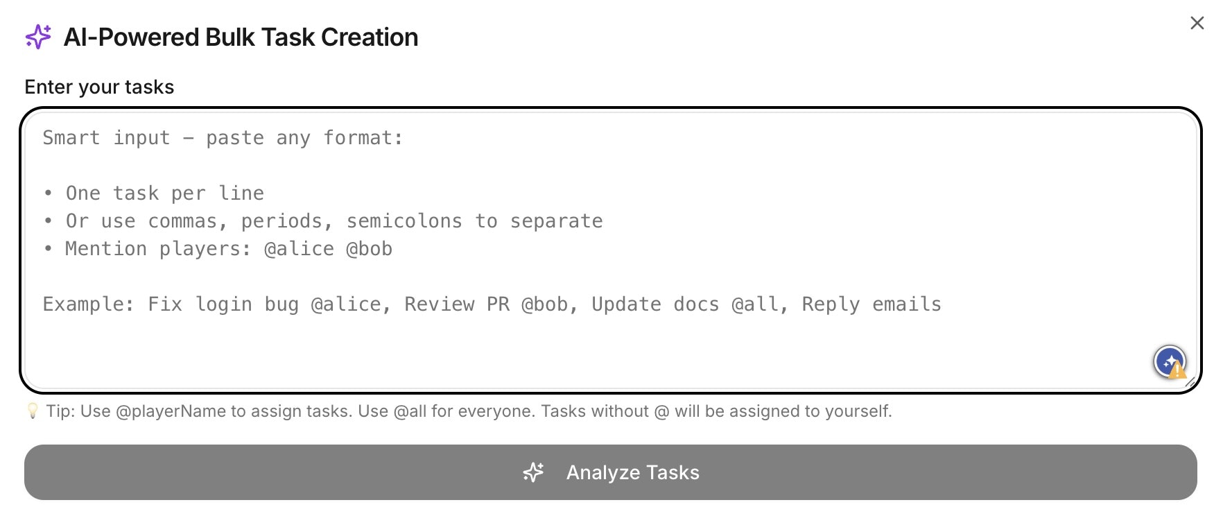 Quadrants - Screenshot 2 showing product features and functionality
