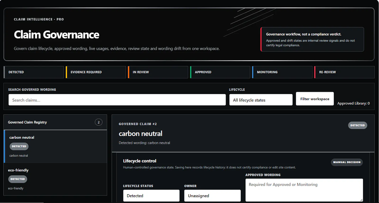 ClaimPrism screenshot 3