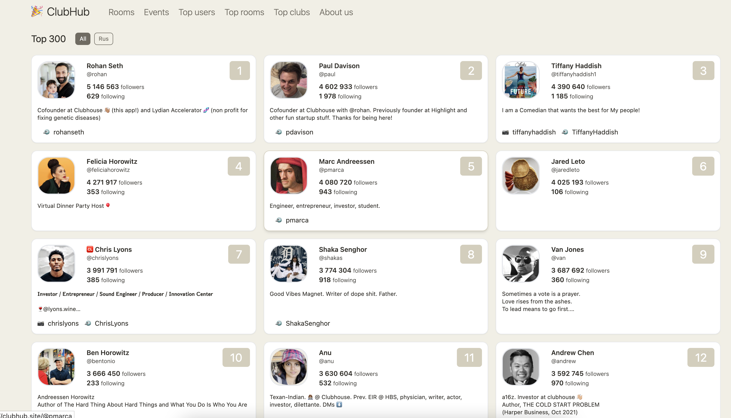 ClubHub for Clubhouse gallery image