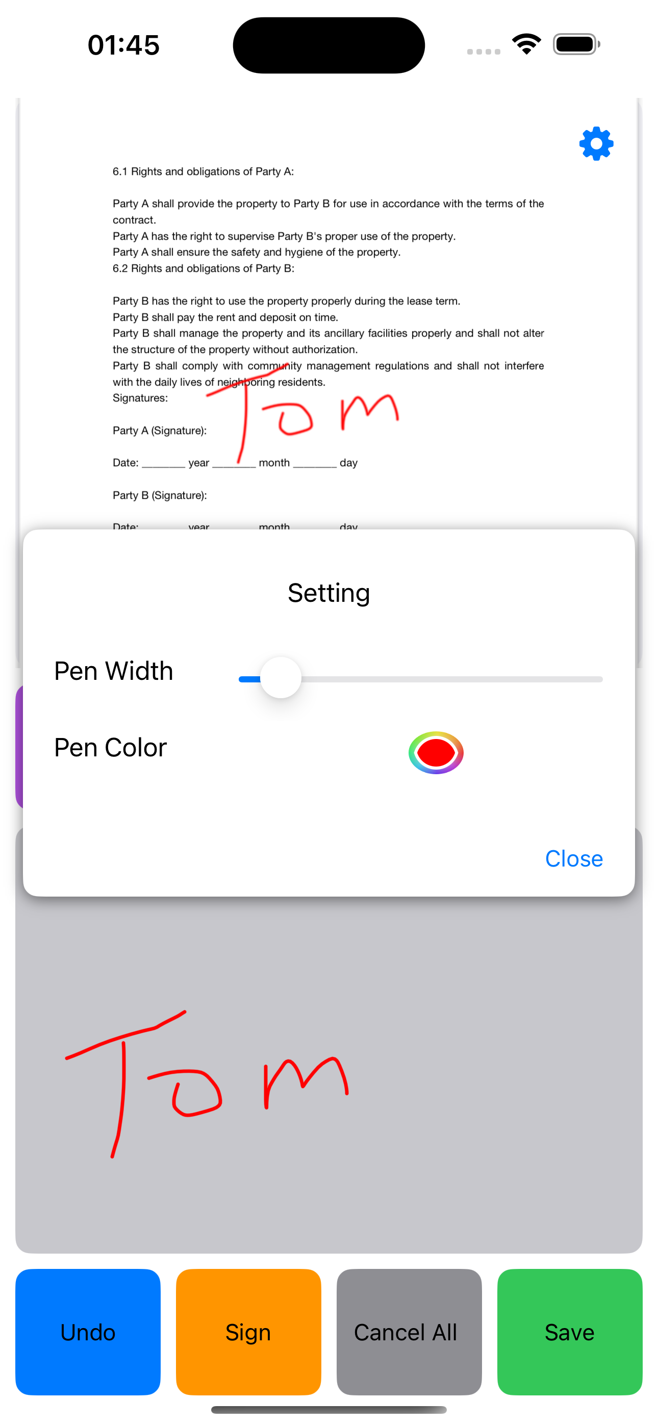 IPDFSWAN - IPDFSWAN เป็นเครื่องมือลายเซ็น PDF สำหรับ iPhone media 3